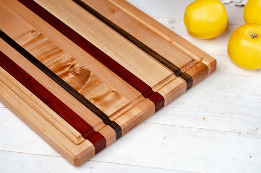 Color Pattern Cutting Board #4
