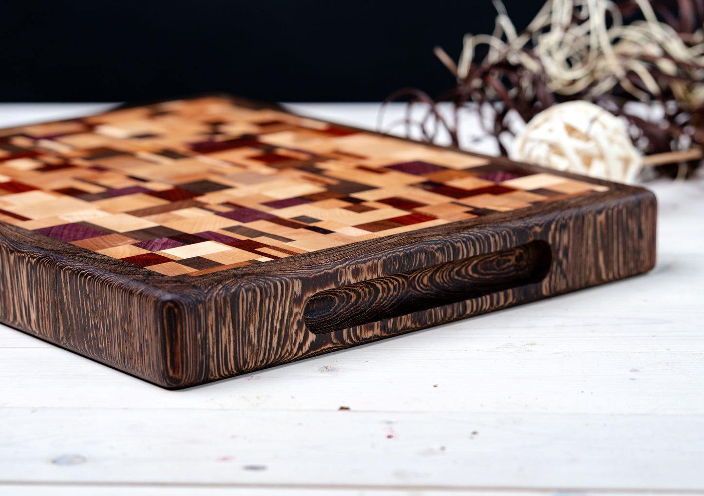 Chaos Design Cutting Board with Wenge Wood Frame