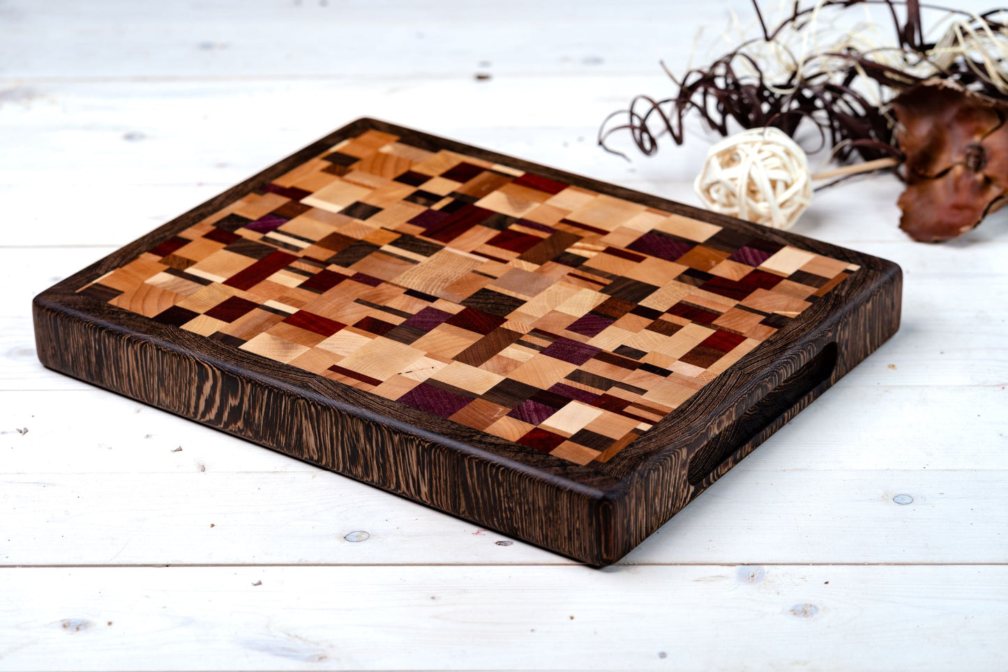 Chaos Design Cutting Board with Wenge Wood Frame