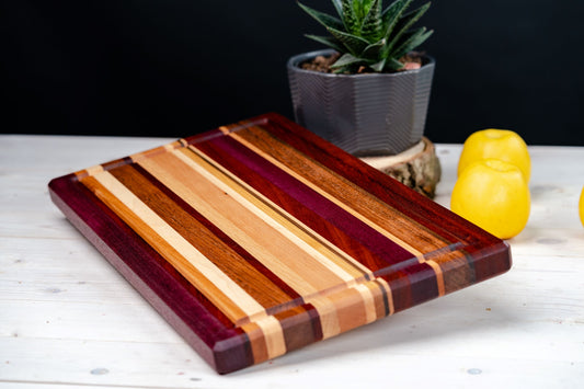 Color Pattern Cutting Board #7